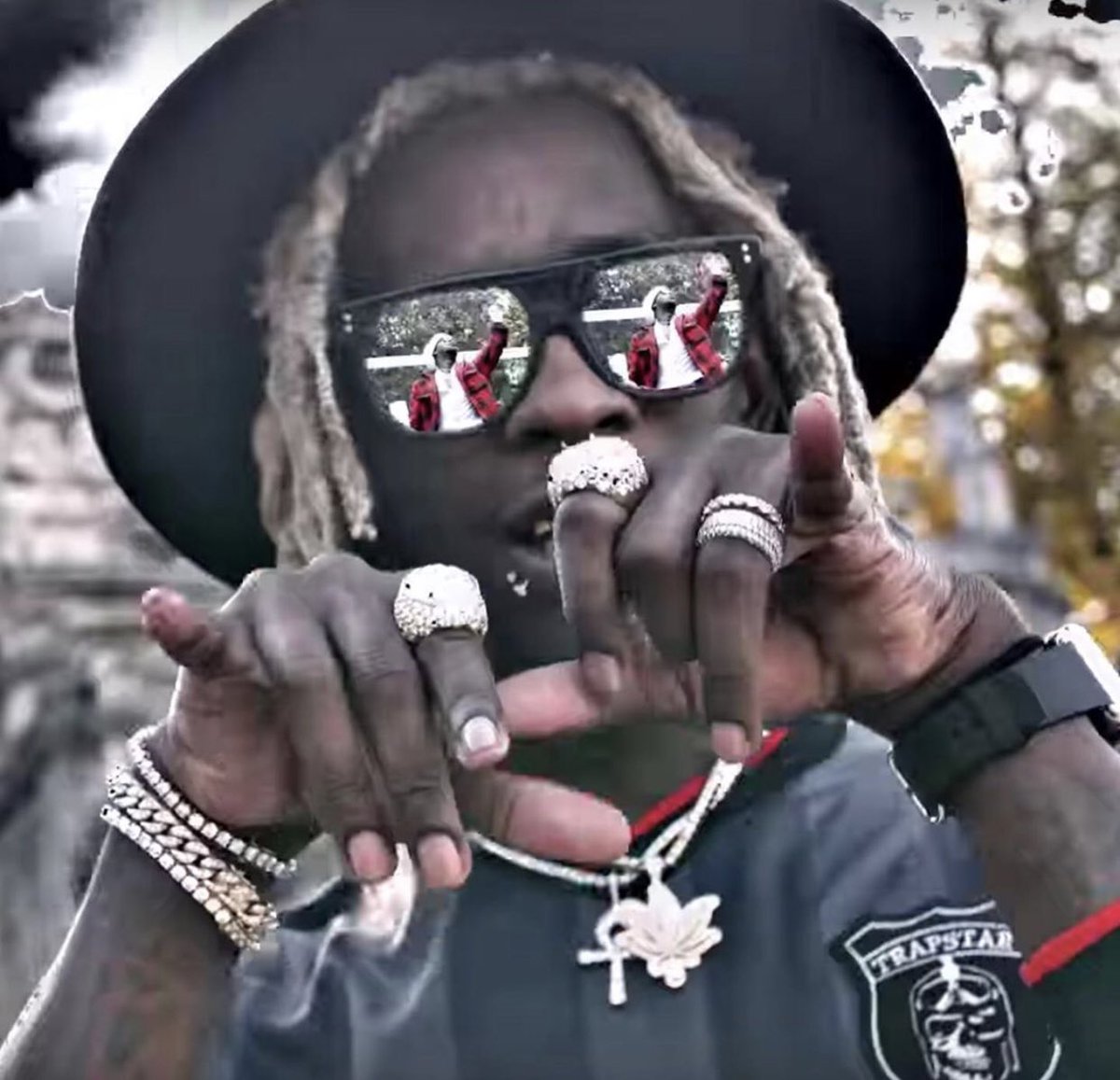 La cover qu’il a envoyé est inspiré du clip "Power" notamment avec les mains de Young Thug qu’il réutilisera.30 minutes plus tard, Be El Be le recontactera en l’annonçant qu’il avait réalisé la meilleure version de la cover et deviendra à ce moment le designer offficiel de Thug.