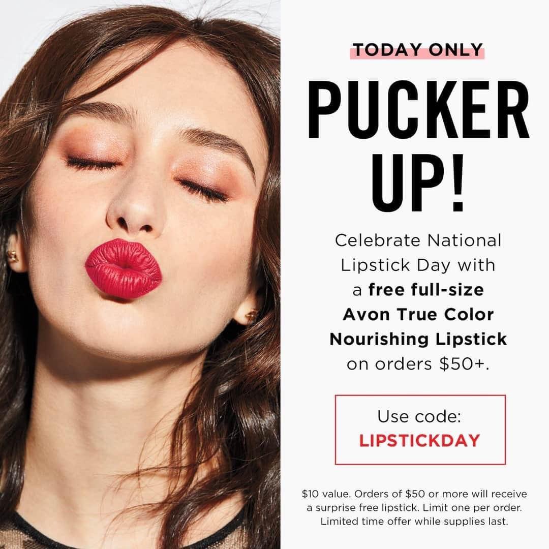 3ofhrts96's tweet photo. 💄Happy National Lipstick Day!💄
https://t.co/BaI3RT29Eg #puckerup #NationalLipstickDay #lips #lipstick #FREE #nourishinglipstick https://t.co/4vgVPfOwue