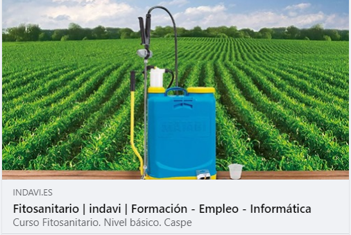 indavi_'s tweet photo. ℹ️ ¡¡ABIERTAS las inscripciones del CURSO DE FITOSANITARIO BÁSICO, que tendrá lugar del 21 al 26 de SEPTIEMBRE.👈
📍TODA LA INFORMACIÓN en https://t.co/djHbijy0Nh o 
☎️ 976 63 96 40 INSCRIPCIONES EN Calle Primo de Rivera 14
#formación #caspe #indavi #fitosanitario #nivelbásico https://t.co/MfNqfgGi8t