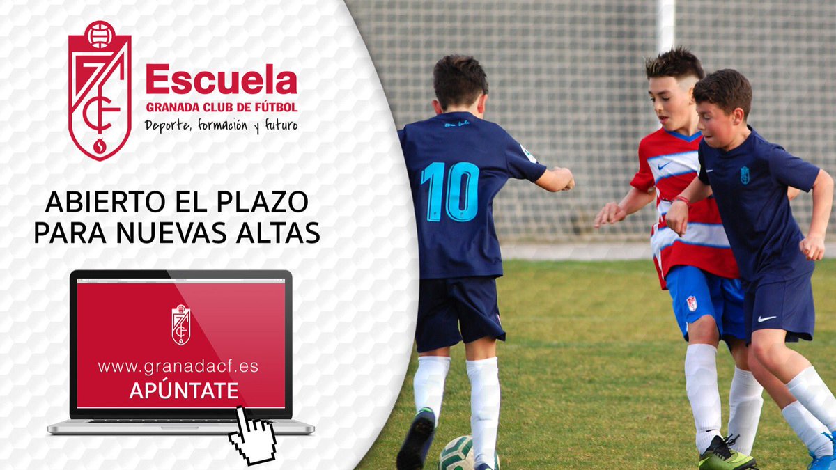 CanteraNazari's tweet photo. 🔴⚪️ Si quieres formar parte de la Escuela del #GranadaCF la temporada 20/21 puedes consultar la información aquí 👉 https://t.co/z1U7eOD6PG https://t.co/nxtPkP6uqW
