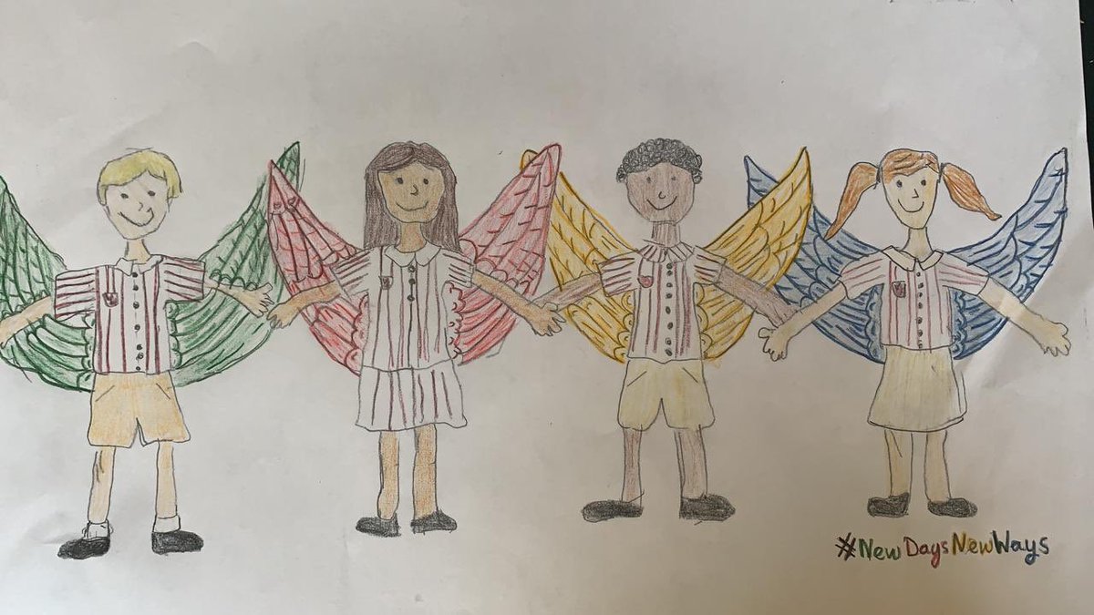 A huge thank you to Leo for being our new graphic designer, creating our logo for #NewDaysNewWays
Appreciate your time Leo. We Love It!!
#WeHaveWingsLetsSpreadThem <a href="/KHDA/">KHDA | هيئة المعرفة والتنمية البشرية بدبي</a>