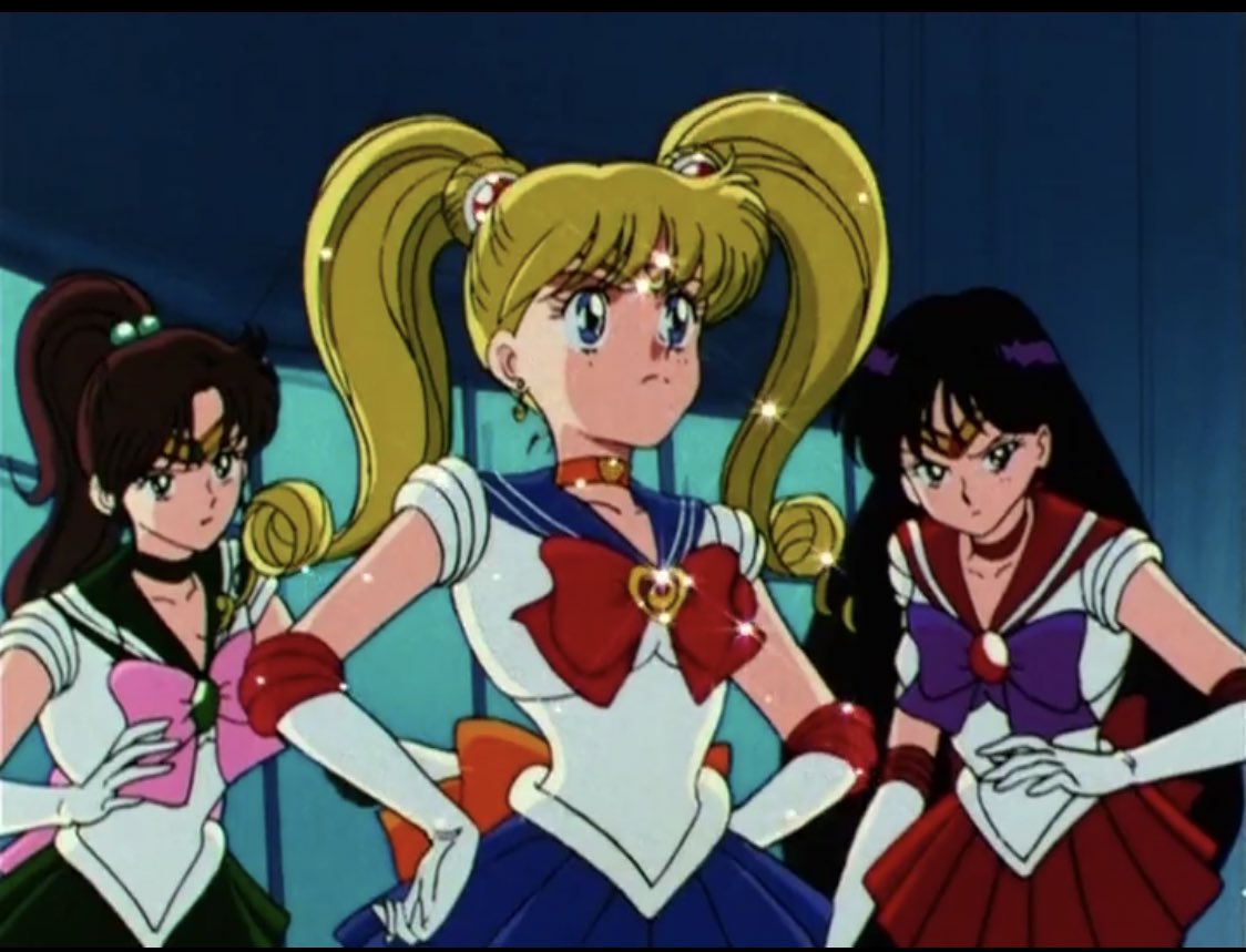 EP102 = 8.9 Fantastic storyboard with creative transitions. Music composition was on point AND we got an insert song! Minako dressed up as Sailor Moon hahaha