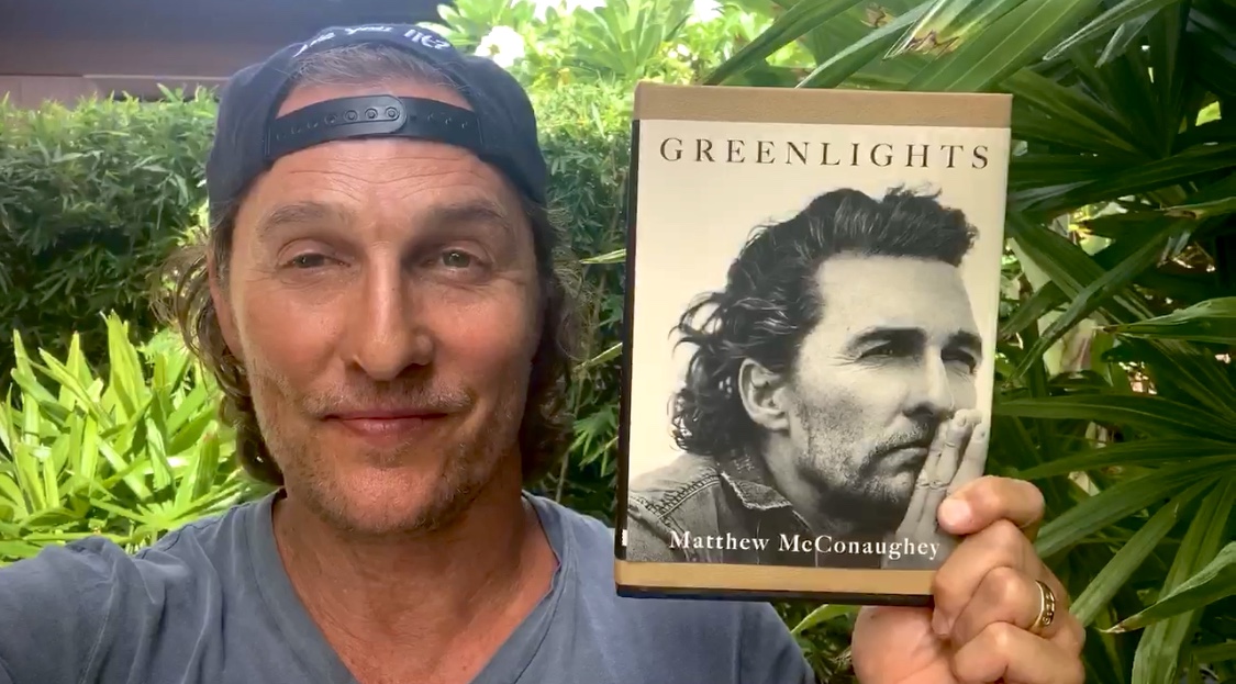 Matthew Mcconaughey On Twitter Are You Lit Greenlightsbook Available Now For Preorder Info At Https T Co Wgbbklw8ld On Sale 10 20 20