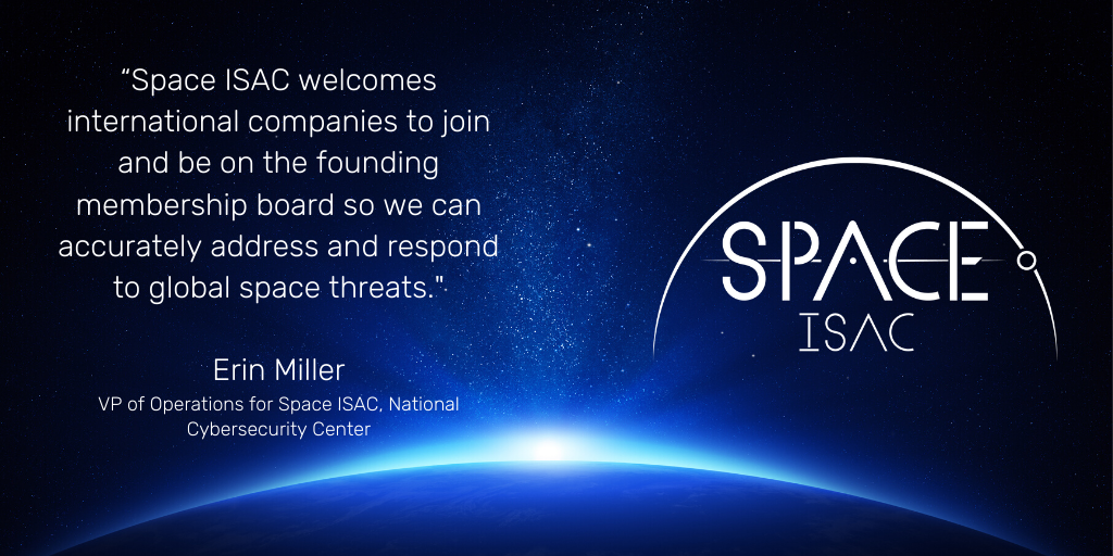 SpaceISAC's tweet image. Companies from across the globe are coming together as members of Space ISAC. Find out how your company can join this global community of space industry leaders! s-isac.org/membership/ #globalspace #Spaceisac #securespace #isac