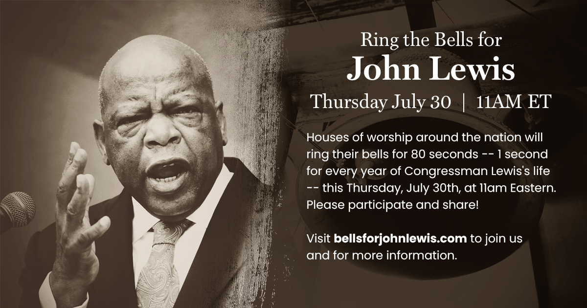 Right those bells tomorrow  10:00 am, if you've got them!

bellsforjohnlewis.com