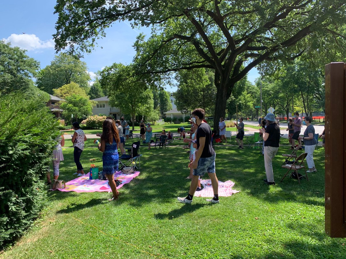Recap from our River Forest in-person gathering! Thank you to those that came out.

Zumba Instructor: Lucy Needham.