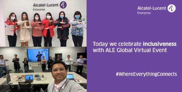 Ravin_Naidu's tweet photo. "Reconnecting One ALE" global virtual event celebrates the individual contributions of @ALUEnterprise team members and the power of the company's inclusive and connected team. https://t.co/71jkXUrrhH https://t.co/H37uFsyK3A