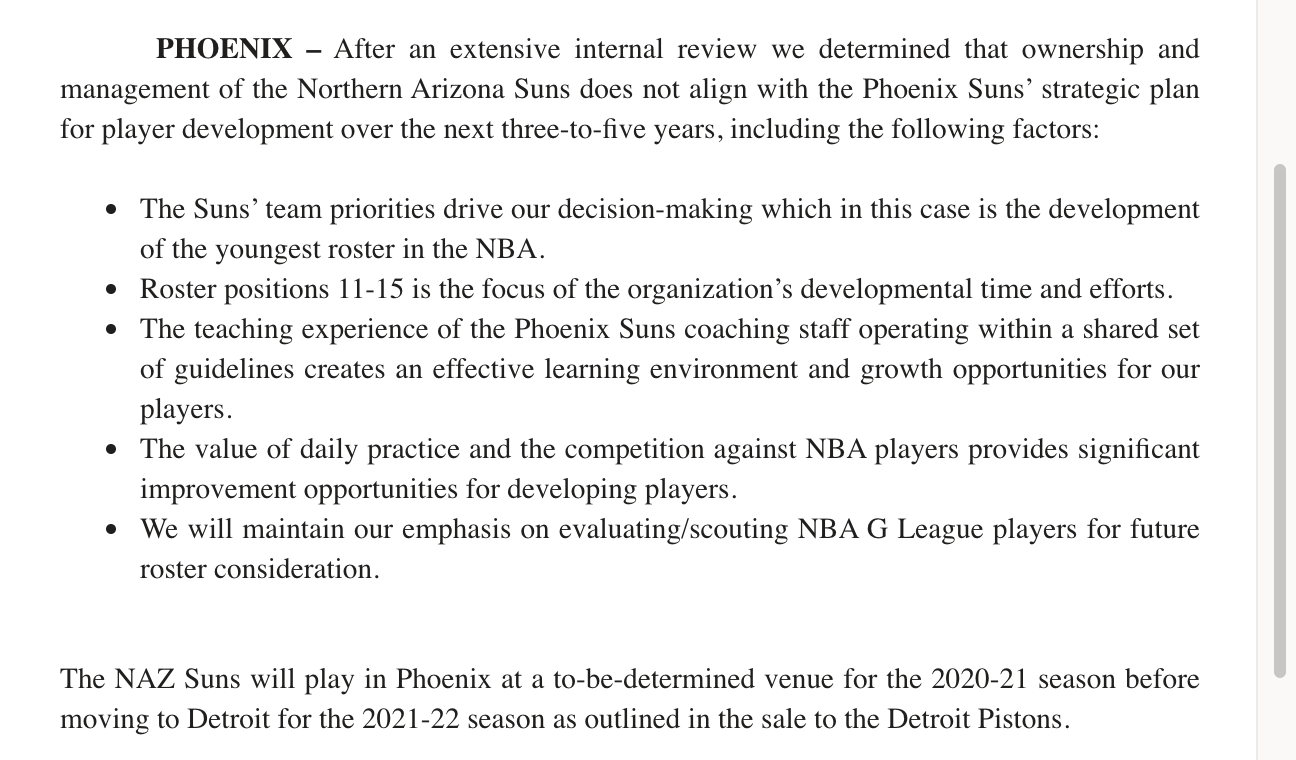 Re: [情報] 太陽把發展聯盟球隊賣給活塞