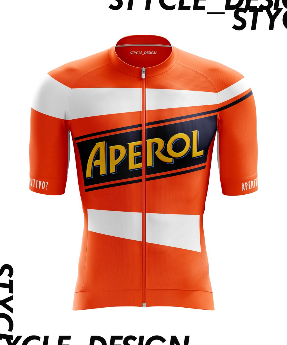 aperol cycling jersey