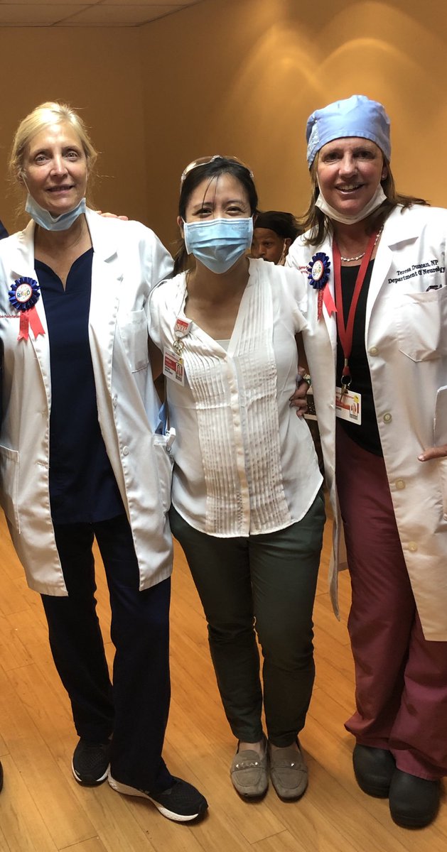 Blessed to have worked with these two amazing NPs, Ann Marie &amp; Terry!  You have taught me so much about nursing and neuro and I’m forever grateful!  Congrats on your retirement!