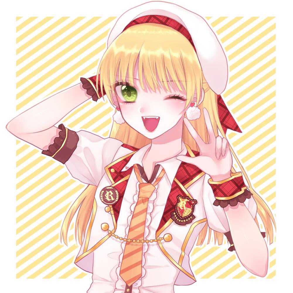 城ヶ崎莉嘉誕生祭 城ヶ崎莉嘉生誕祭 りかちお誕生日おめでとう 時音のイラスト