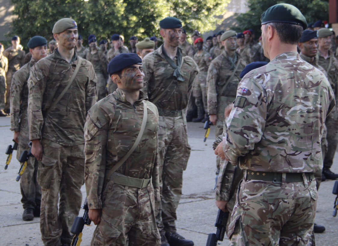 Brigadier James Carr-Smith (@armycomdrmasgp) on Twitter photo Last week the senior term completed Ex Dynamic Victory in Norfolk. At the end of the exercise I awarded the rank of Junior Under Officer to the cadets that have excelled <a href="/RMASandhurst/">Royal Military Academy Sandhurst</a>. Well done to them for all the hard work over the last year!
#exercise #leader #armyconfidence Last week the senior term completed Ex Dynamic Victory in Norfolk. At the end of the exercise I awarded the rank of Junior Under Officer to the cadets that have excelled <a href="/RMASandhurst/">Royal Military Academy Sandhurst</a>. Well done to them for all the hard work over the last year!
#exercise #leader #armyconfidence