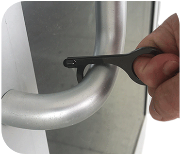 CubicleKeys's tweet image. Avoid direct contact of doors, elevator buttons, ATMs, touchscreens and other types of shared surfaces with this durable lightweight safety tool. Built in stylus works great on touchscreens. mailchi.mp/cubiclekeys.co…