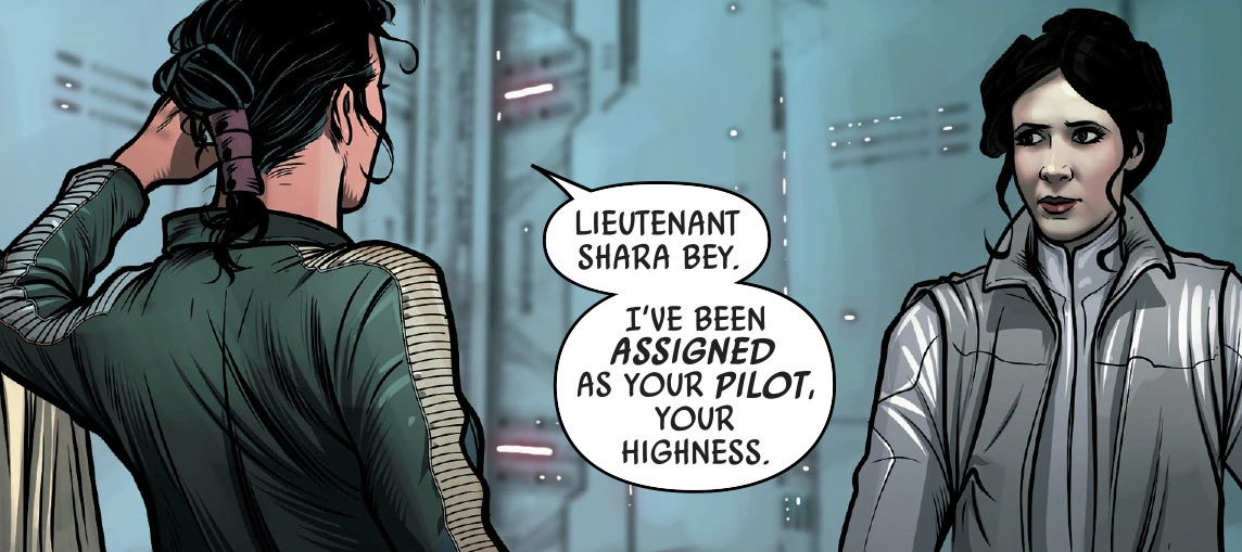 Lyra Erso, Shara Bey, The Daughter (how could I forget the LITERAL FORCE PERSONIFIED?!?!), Rae Sloane!