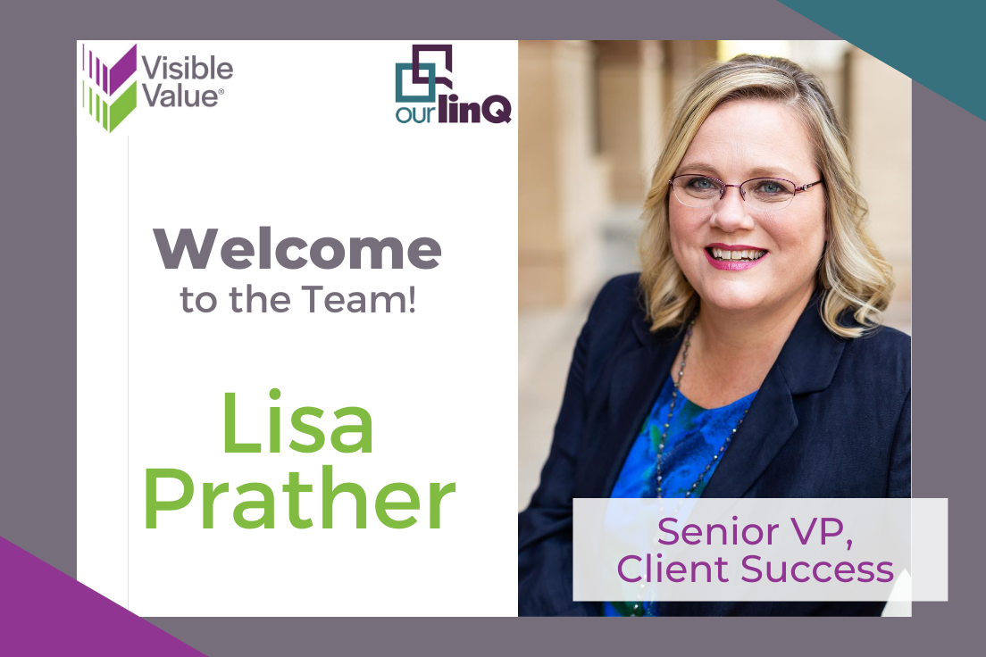 OurlinQ's tweet photo. Please join us in welcoming @LisaPrather99 to our team as SVP, Client Success of @OurlinQ & our sister company, @VisibleValue! We are excited to have Lisa as an integral part of our growing team. Learn more: https://t.co/RChCMU6PQV #welcome #forgingvalue #boldmoves #leadership https://t.co/3zN66PDf0w