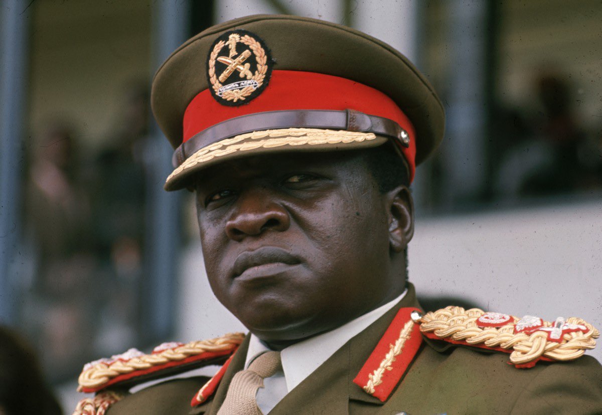 Wombosi is a composite of Idi Amin and Mobutu Sese Seko, and the latter wore glasses. But, importantly, Gilroy’s script (which is incredible) is very intentionally building on a type of Black man the white supremacist patriarchy especially hates. https://twitter.com/ryanjkingston/status/1288492738346979329?s=21  https://twitter.com/ryanjkingston/status/1288492738346979329