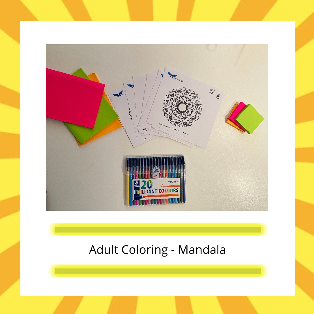 Queer_Base's tweet photo. Adult coloring 

Tomorrow starting from 18:30 to 20:30 - we will have our regular mental heath talk Café and practice adult coloring as coping mechanism. 

#ASQB 
#QueerBase 
#mentalhealth 
#QueerRefugeeMentalHealth https://t.co/xUl9tj6FgH