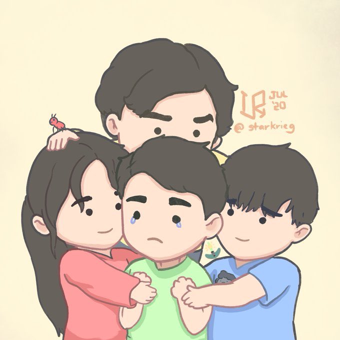 imJCAlcantara's tweet image. True friends are those rare people who came to find you in dark places and lead you back to the light. #HelloStrangerEP6