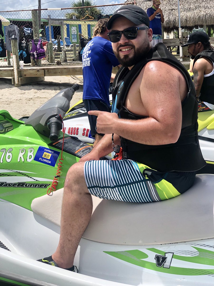 Had a great time Jet Skiing yesterday can’t wait to do it again! Definitely need to get one myself. 🌊☀️🔥🛥.
•
•
•
#nathancaraballo #njcdrums🥁 #jetskiing🌊 #cocoabeachflorida #birthday #floridawater #watersportsfun