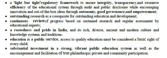 Fundamental Principles of the Policy. Sounds very humanistic.