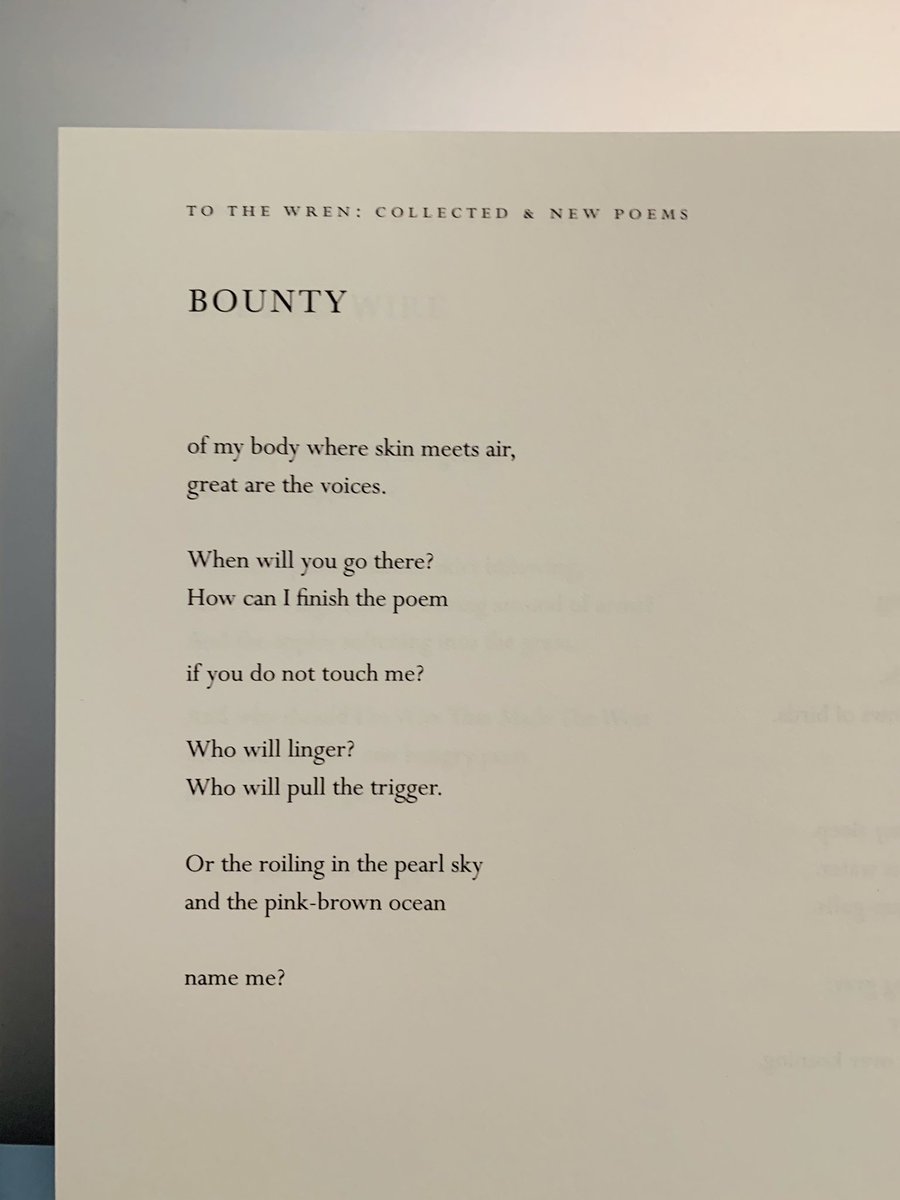 chelsdingman's tweet photo. “How can I finish the poem

if you do not touch me?”

—Jane Mead https://t.co/9xRP483qGl