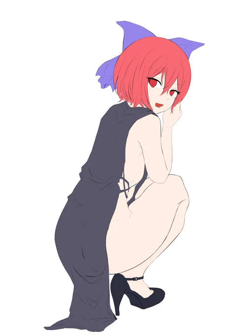 #赤蛮奇
なんかよくわからないけどペラペラな服 