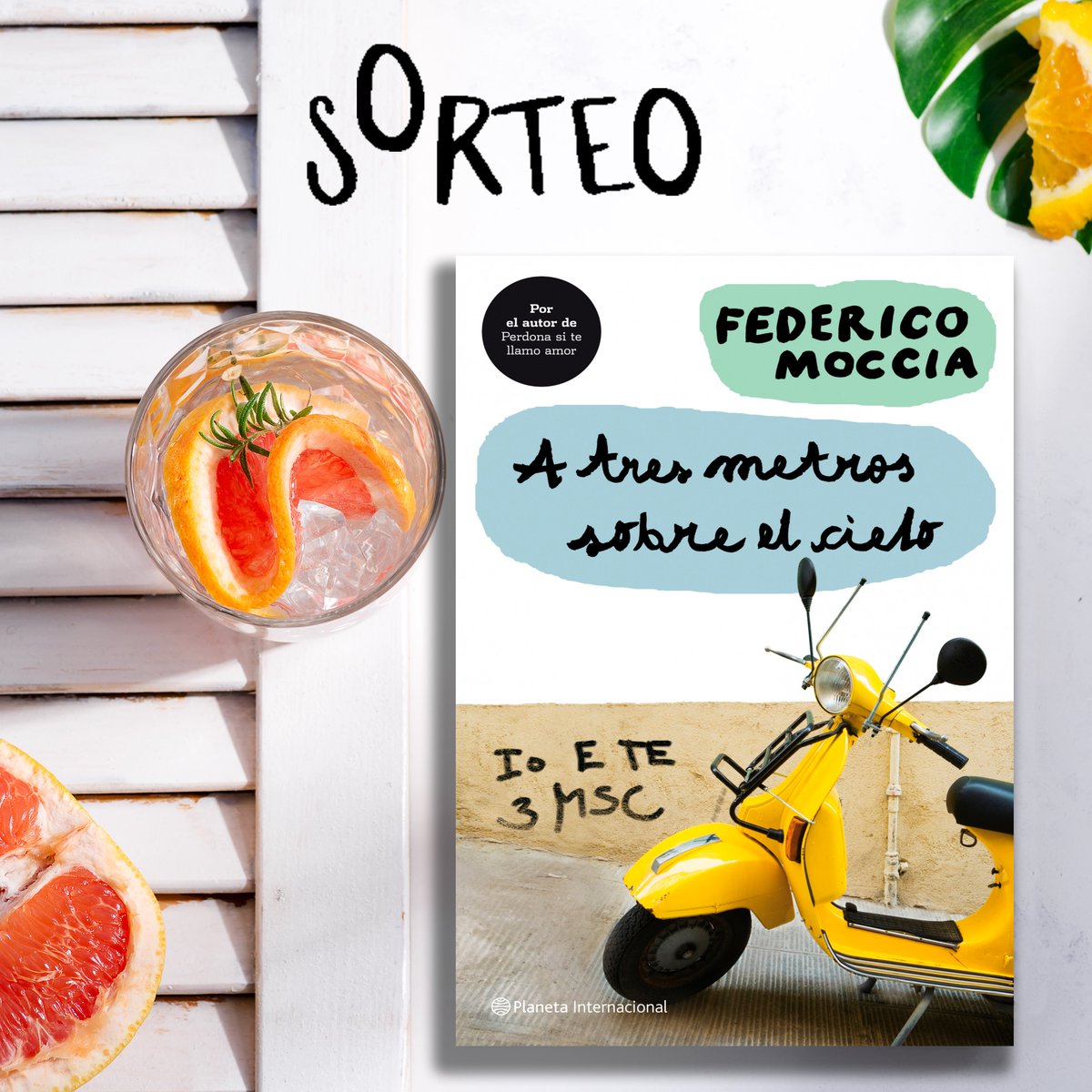 FedericoMoccia's tweet photo. Este verano vuelve a emocionarte con el principio de la serie #A3MSC. 
⁣⁣
¿Cómo puedes participar?⁣⁣
➡️Haz RT
➡️Sígueme @FedericoMoccia

Tienes tiempo hasta el 7 de julio a las 23.59h. Consulta las bases legales aquí👉 https://t.co/7TUkLFs7XQ https://t.co/ddl0aGYAqi