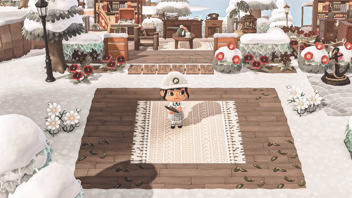 the custom design you choose to place over a path will depend on the area and path itself. town-like or man-made areas will probably use a lot of brick, rug and leaf designs while nature-focused areas would use a lot of flower, logs and stones over the base path.