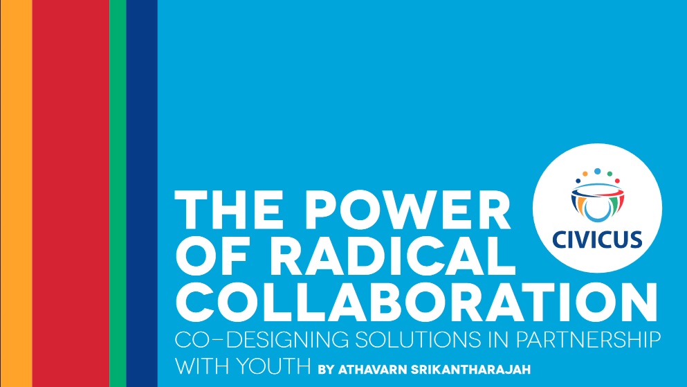 The Youth Action Lab, our youth activism experiment, was designed by young people in partnership with CIVICUS. If you are interested in #YouthPower, you can learn more about co-design methodologies and our experience in this report 👉 bit.ly/3hQXlVR #CIVICUSYouth