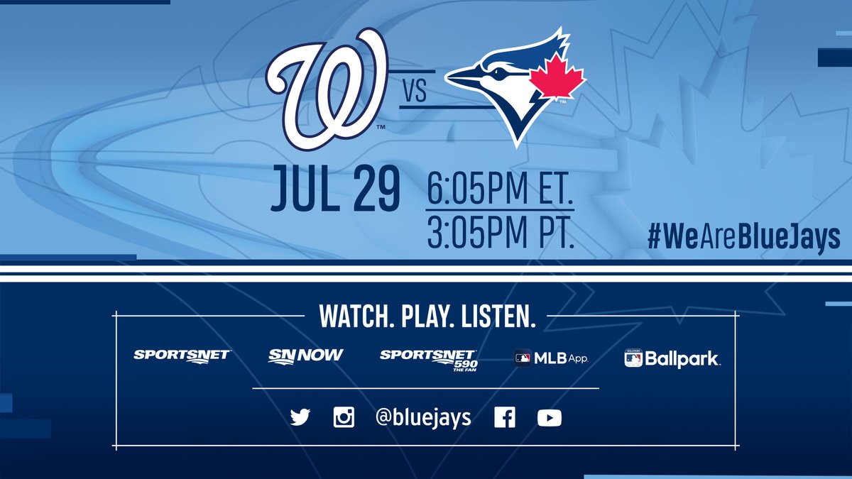 BlueJays's tweet photo. You don't wanna miss this one 😉

#TuneIn tonight as we go for three straight wins! https://t.co/T8ZNYkYECK