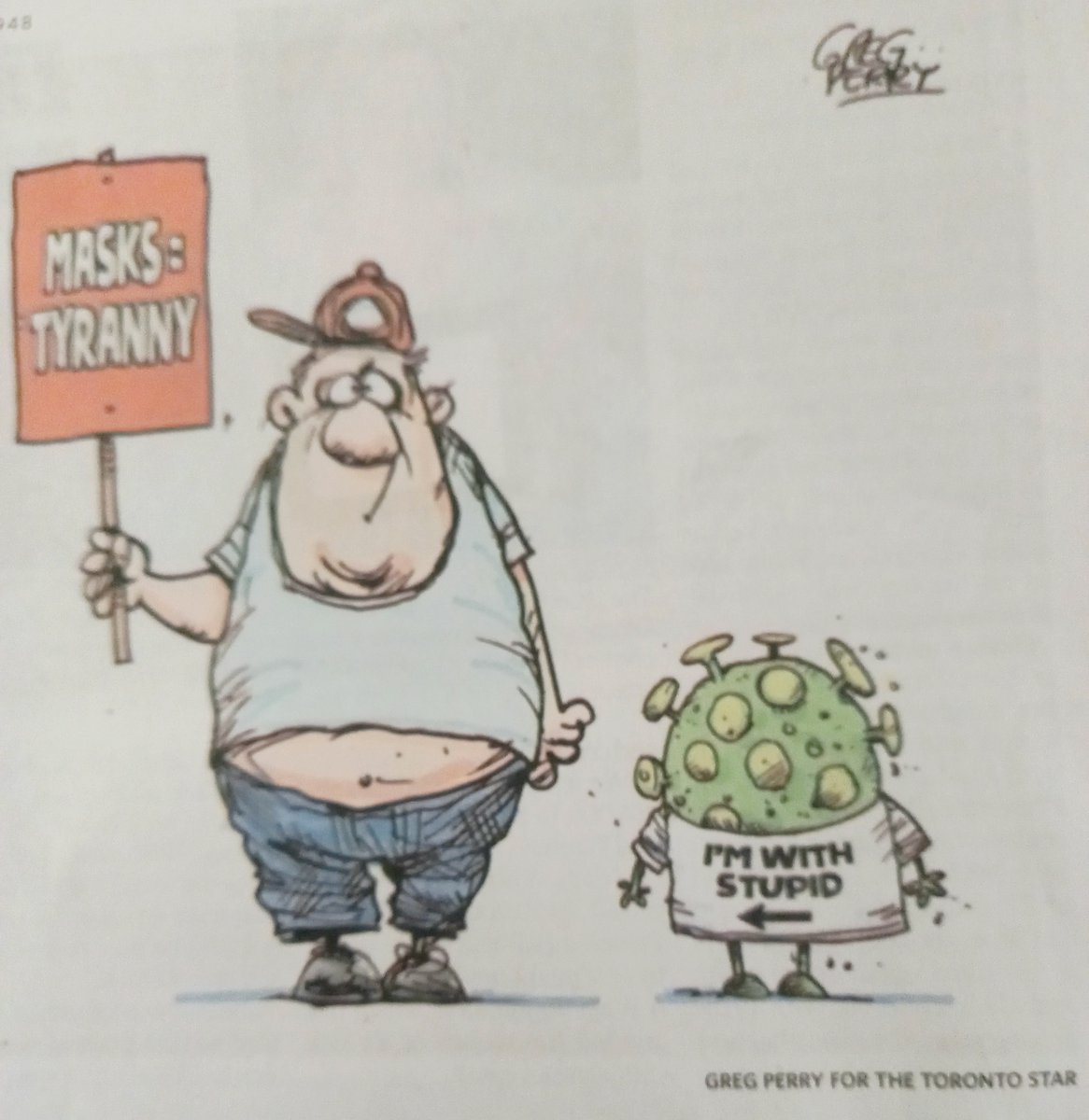 OutdoorWalsh's tweet photo. Speaks for itself. Get with the program, friends, if you haven't already. Let's stop this thing.
#FaceMasksSaveLives https://t.co/pqXq37YX0c