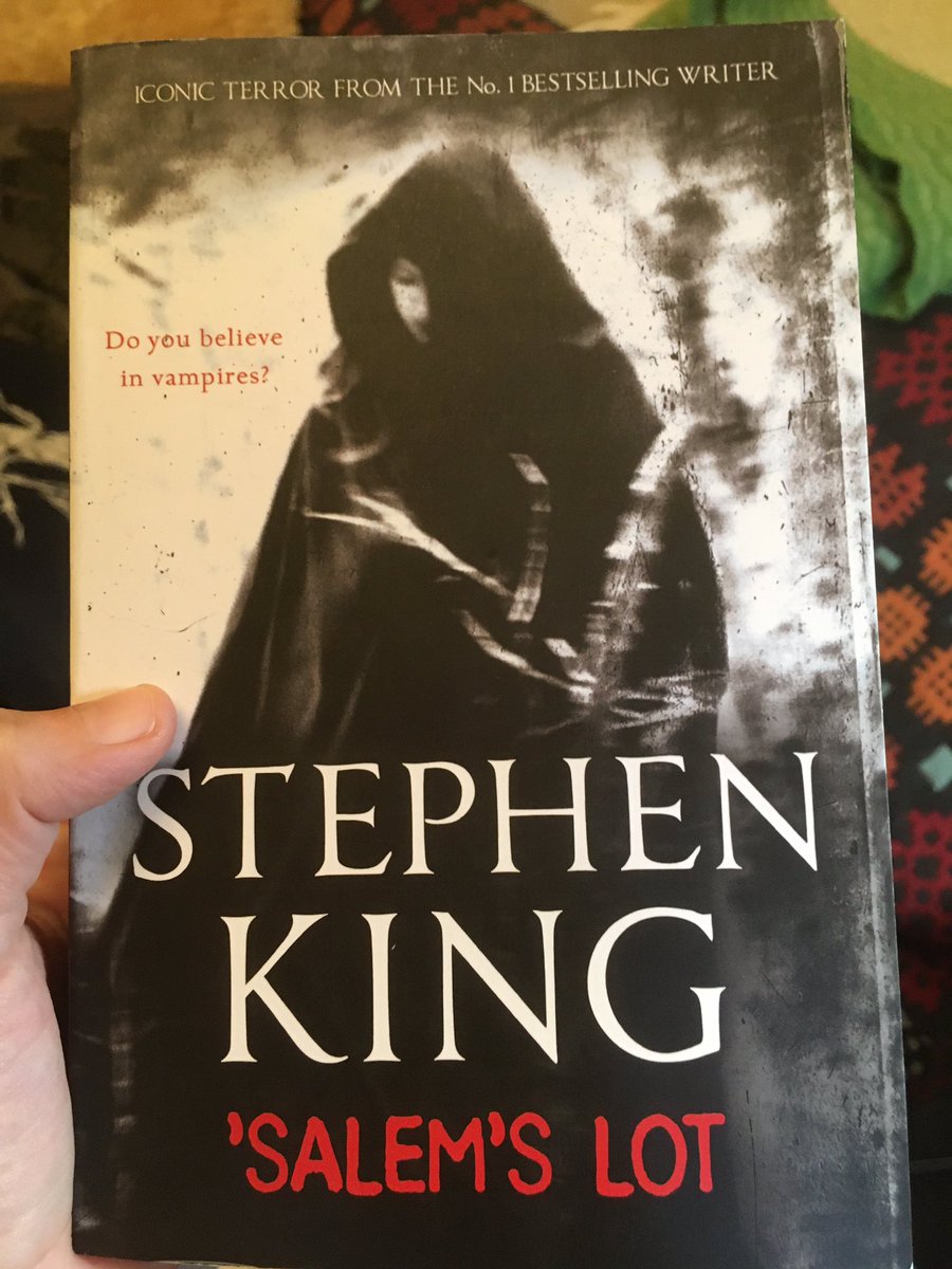 elinbach's tweet photo. Why have I waited 42 years to read this monstrous beauty?! Devoured (pardon the BEASTLY pun!). Every. Single. Page 🧛♂️🖤 very much highly recommended 👌 diolch yn fawr @CalvinSehrt for the recommendation. An excellent, excellent @StephenKing classic #booksnotbigotry https://t.co/OdD9mcPJqY
