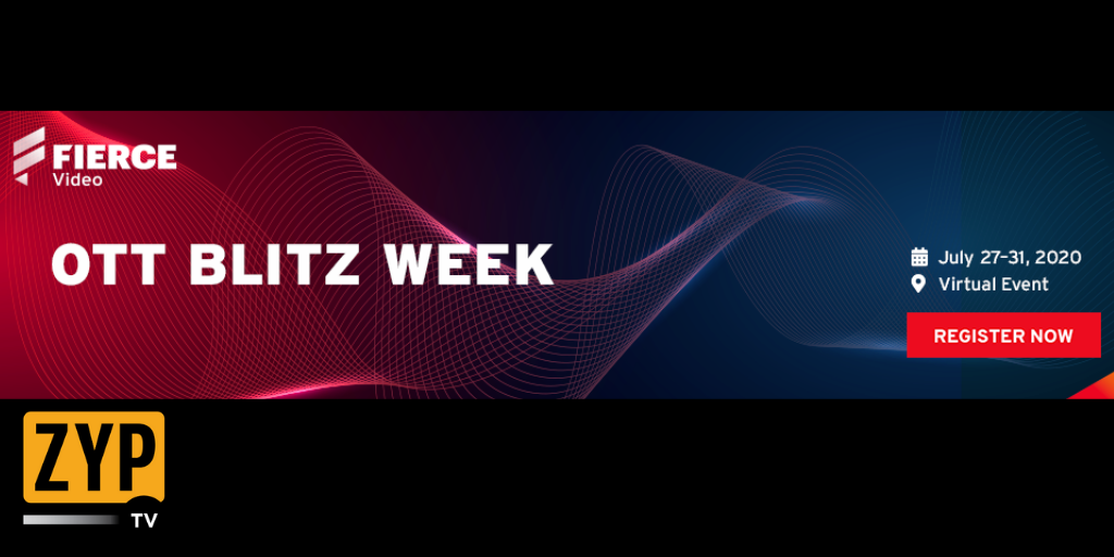 Zyp_TV's tweet photo. .@FierceWireless #OTTBlitzWeek is here! #ZypTV CEO Aman Sareen will be speaking on the ‘Accelerating OTT Advertising Adoption: What Do Buyers Want?’ panel at 2PM EST - be sure to tune in: https://t.co/xmenlyFvRk https://t.co/365XO17clk