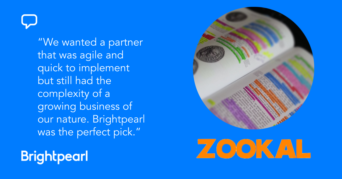 Brightpearl &amp; @ShopifyPlus helped <a href="/Zookal/">Zookal</a> revamp their entire ecommerce operation... in JUST 50 DAYS. That's more than TWICE as fast as standard implementations
bit.ly/3f8HoIH

Story via @multichannelmerchant

#DTC #Digitalrevolution
