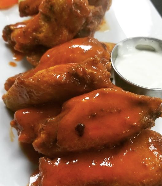 National Chicken Wing Day means splurging on the best of our Pub wings! Grab takeout or join us for outdoor dining and limited first come, first service indoor dining today! 🐔