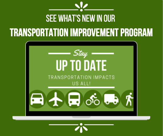 Stay up to date with all of the new transportation projects in your area with our Transportation Improvement Program: bit.ly/2Ceg1zz