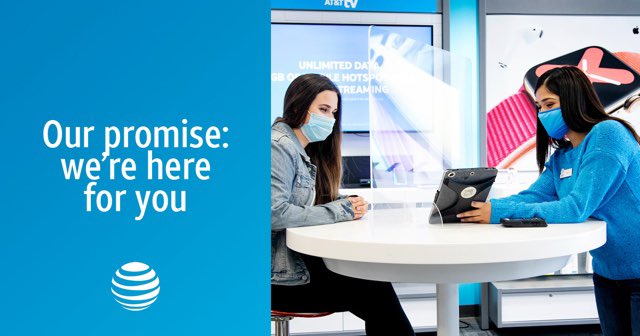 We’re keeping you connected and are here for you. Come see us today at your local AT&amp;T store. go.att.com/g3OP1  

#LifeAtATT #ourpromise #ATTemployee #WeAreGLM <a href="/GreaterLakesMkt/">Greater Lakes Market 🌊</a>