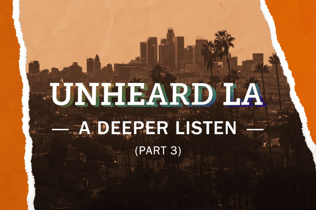 Tomorrow #UnheardLA's back for A Deeper Listen. @BALemonJr + <a href="/write_this_way/">Dana Amihere</a> will be talking with past Unheard storytellers <a href="/TazzyStar/">Taz</a> @OctoberBlue1 @matthewcuban. We’d love to have you join us (virtually) for some real talk about #RaceInLA. RSVP here scpr.org/events/2020/07…