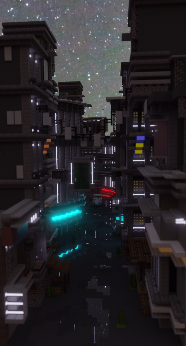 🌃Cyberpunk Alley

Built on: <a href="/BuildersRefuge/">Builder's Refuge</a> 

Great Renders by: @LordKingCrown &amp; <a href="/Vnikus_Builds/">Vnikus Builds</a>