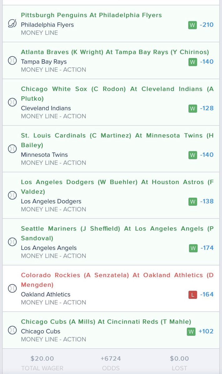br_betting's tweet photo. Homie lost 4 parlays by one pick on the same night 🤮

(via k_moses215/IG) https://t.co/1UrpG38Xid