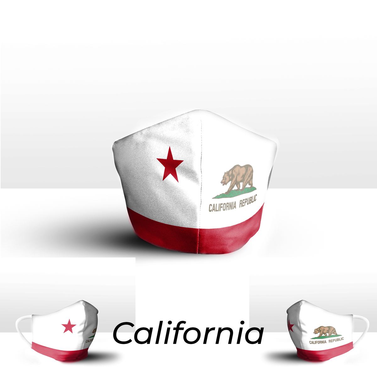 hightechsigns's tweet photo. Whether you first heard it through the grapevine or cruising down the Sunset Strip, California is truly amazing! Only the Golden State can claim the birthplace of Disney, Apple, and Barbie. As a way to celebrate our West Coast friends, check out our California inspired masks. https://t.co/LIG6O2lNMB