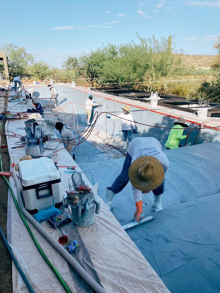 LiquidEvolution's tweet photo. Interior finish at #CaveCreek swimming pool remodel. Visit us at https://t.co/AT6V6VIv91 https://t.co/eX02AUVo8w