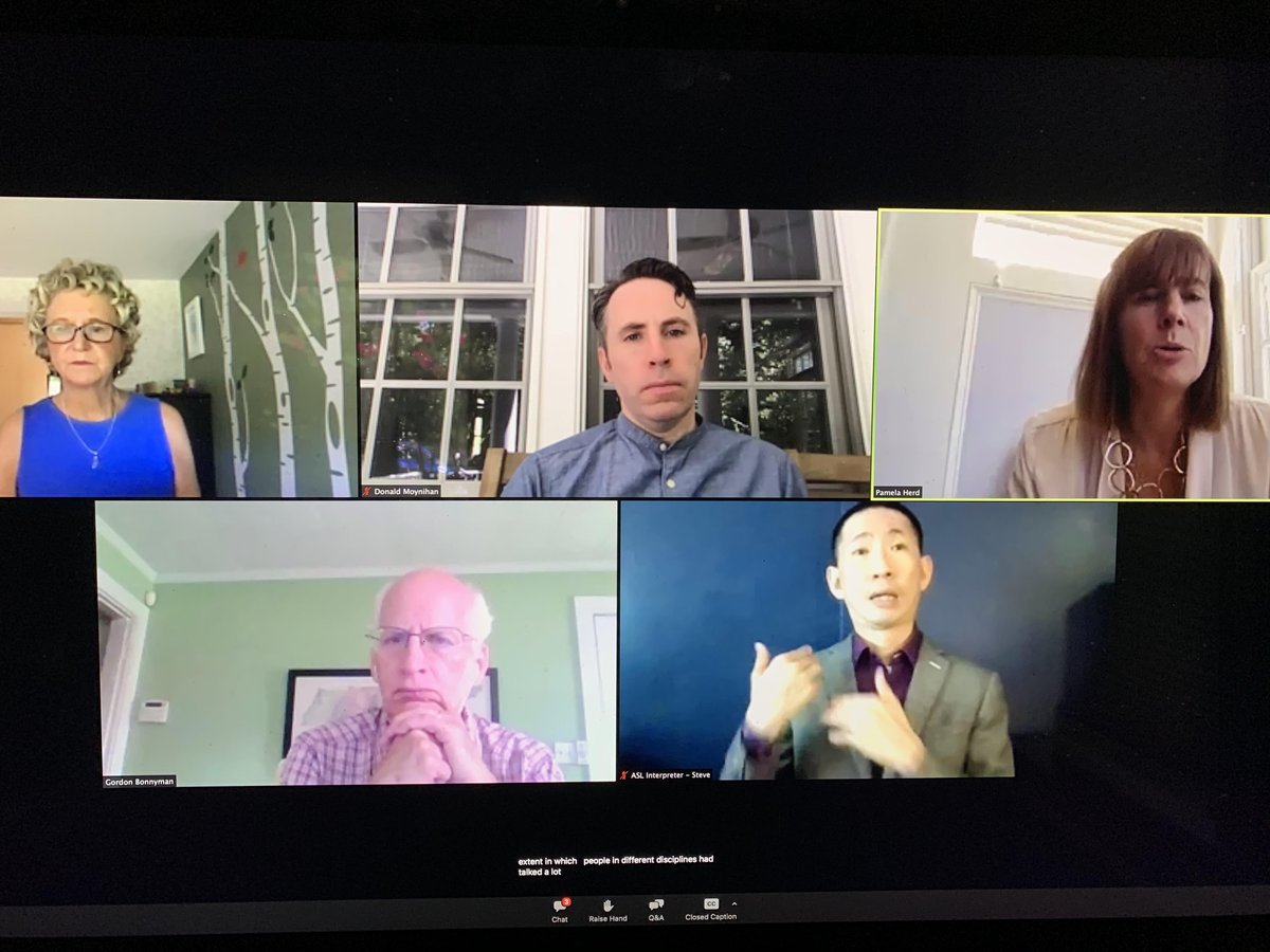 GeorgetownCCF's tweet image. A great start to the day — thank you @pamela_herd &amp;amp; @donmoyn of @McCourtSchool and Gordon Bonnyman of @TNJusticeCenter for leading this discussion on #AdministrativeBurden. #CCF2020