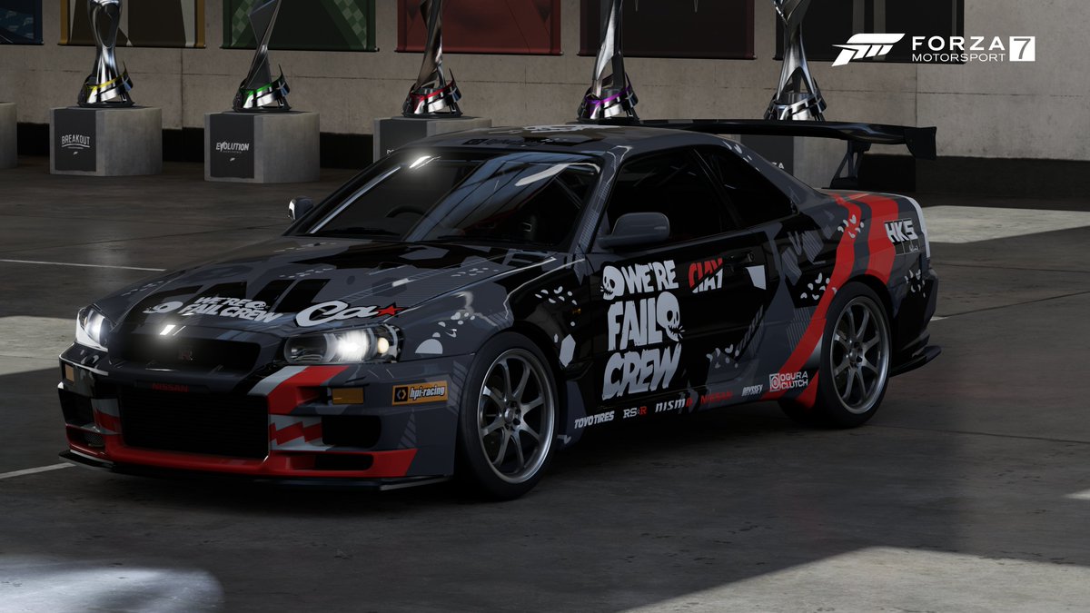 SVR_Armani's tweet photo. @HPIModelCars #FailCrew replica livery available in @ForzaMotorsport 7 and later today @ForzaHorizon 4.
What an awesome livery, would love to be able to afford the RC car one day. https://t.co/Z35BXgqPRf