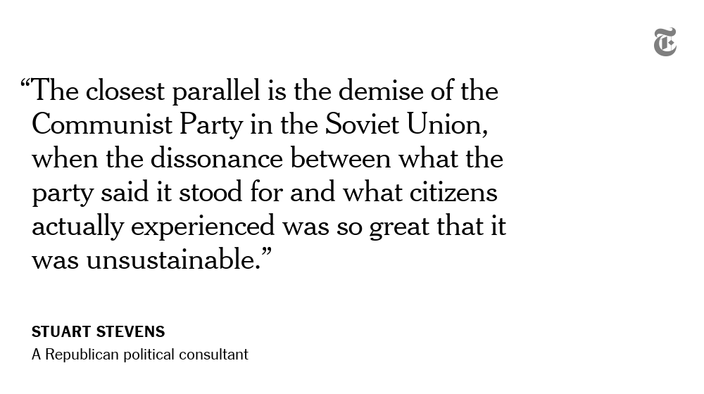 "This collapse of a major political party as a moral governing force is unlike anything we have seen in modern American politics."  http://nyti.ms/308ugPp&nbsp;
