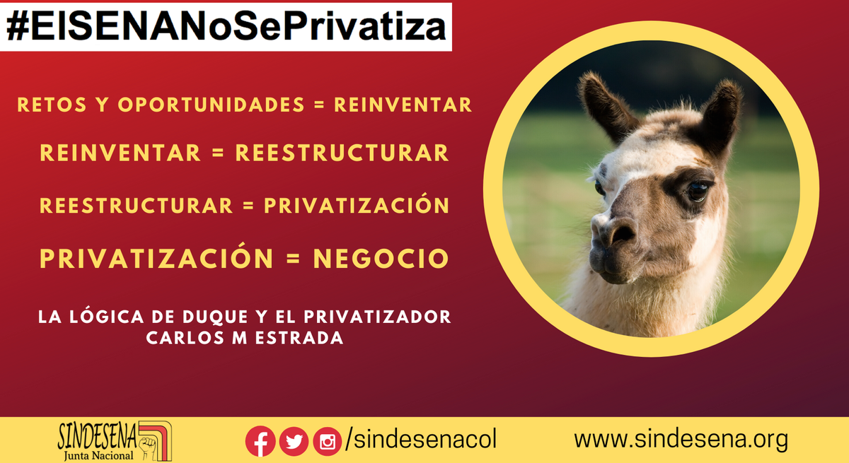 RodrigoArcilaP's tweet photo. Somos la herencia de los trabajadores y nuestra formación teórico practica es su naturaleza NO a la virtualización de la formación #ElSENANoSePrivatiza @EstradaCarlosM https://t.co/6GYjqyqbzI