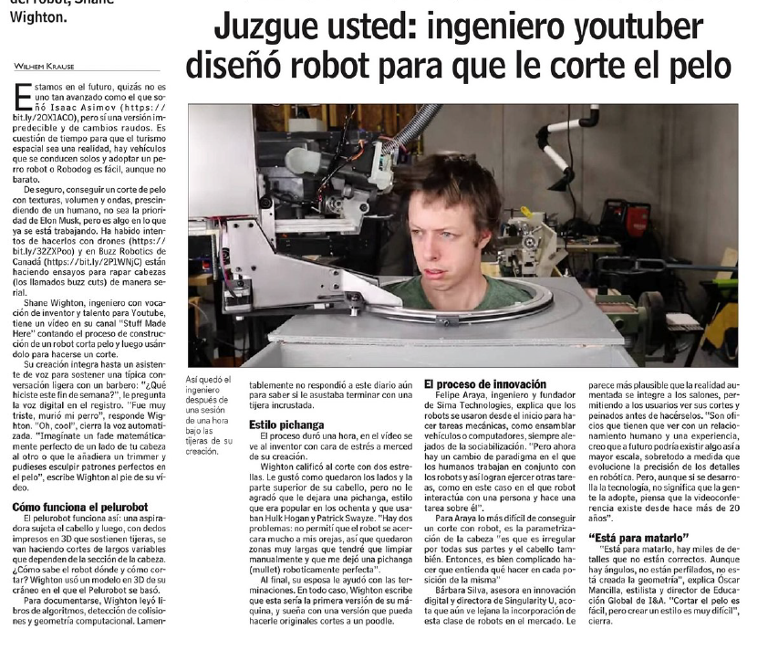 Bárbara Silva, CEO de #BeSTinnovation, Directora Ejecutiva de #SingularityUChile y Presidenta de #HERGLOBALIMPACT para <a href="/Lungram/">Lung Ram</a>
#robotica #tecnologia #adaptacion #humanos #relaciones #evolucion