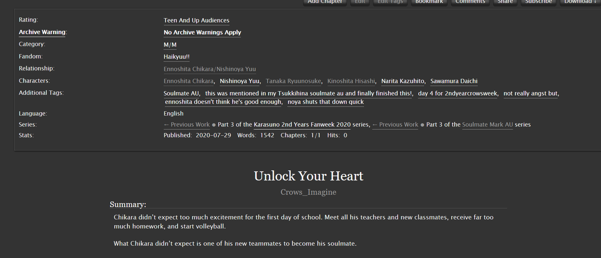 sugaandyams's tweet photo. Unlock Your Heart by Crows_Imagine - Haikyuu!! https://t.co/O0d07RmlgJ via @ao3org #day4 for @karasunoseconds #2ndyearscrowsweek20 https://t.co/DAKrzBq3KG