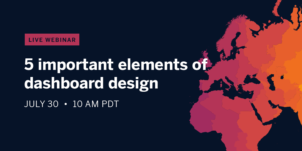 tableau's tweet photo. Crafting an effective story with your data is crucial. Attend the final webinar in our free series to learn dashboard design best practices and get your questions answered—register now: https://t.co/SsGkMOz5Rf https://t.co/I5sHBVefol