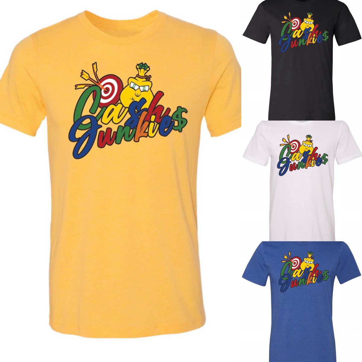 OnlyJayRockStar's tweet image. My Family and I are still Launching our Shirts! Support Teens working in Quarantine! Who’s buying I’m trying to sell out! #CashJunkies #ChicagoWave #Support #MoneyBag